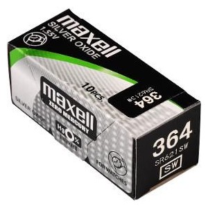 364/SR621SW/V364 1BP Ag MAXELL