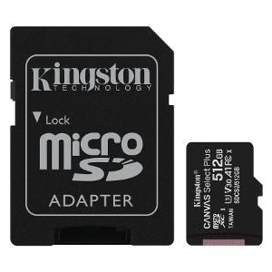 MicroSDXC SDCS2/512GB UHS-I v2 KINGSTON