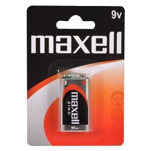 6F22 1BP 9V Zn MAXELL