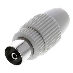 SAV 128-000 Koax.zás.přímá-plastP SENCOR