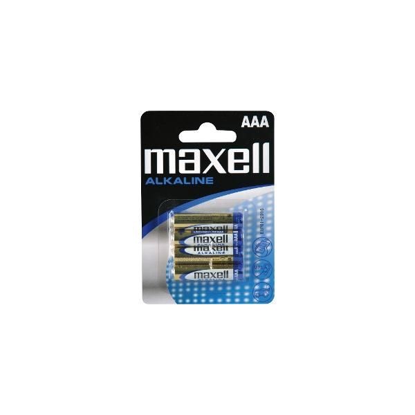 LR03 4BP AAA Alk MAXELL