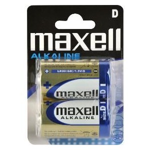 LR20 2BP D Alk MAXELL