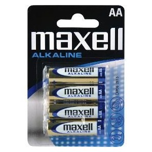 LR6 4BP AA Alk MAXELL