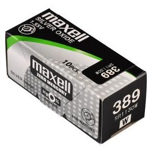 389/SR1130W/V389 1BP Ag MAXELL