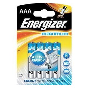 LR03 4BP AAA Maximum Alk ENERGIZER