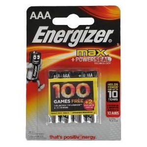 LR03 4BP AAA Max Alk ENERGIZER