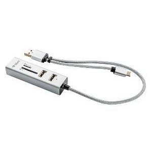 YHC 103SR USB C OTG HUB+čtečka YENKEE