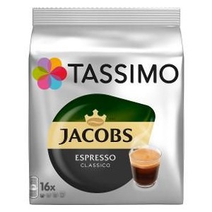 TASSIMO ESPRESSO KAPSLE 16ks TASSIMO