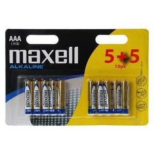 LR03 10BP AAA Alk MAXELL