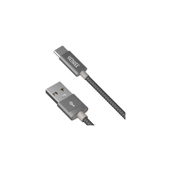 YCU 301 GY kabel USB A 2.0 / C 1m YENKEE