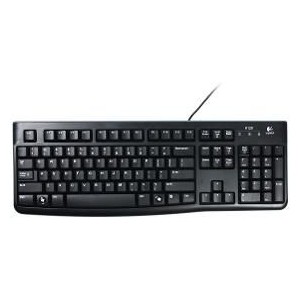 K120 KLÁVESNICE USB BLACK LOGITECH