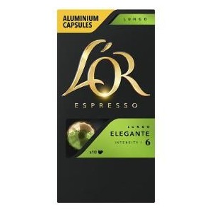 NESPRESSO LUNGO ELEGANTE KAPSLE 10ks LOR