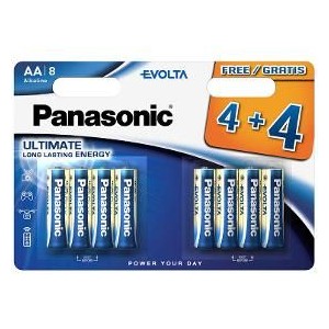 LR6 8BP AA Evolta alk PANASONIC