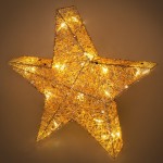 RXL 326 hvězda třpyt. 20 LED 30cm RETLUX