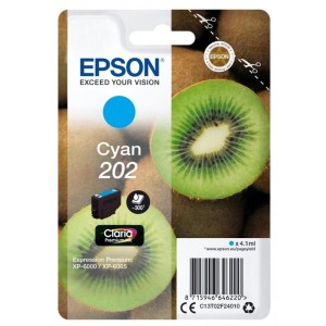 202 Cyan Claria Prem Ink EPSON