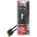 SAV 166-025 HDMI M-M 2,5m v1.4 P SENCOR