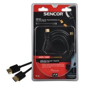 SAV 166-050 HDMI M-M 5m v1.4 P SENCOR