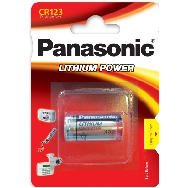 CR123 1BP Li PANASONIC