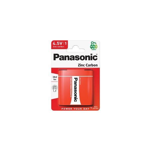 3R12 1BP 4,5V Red zn PANASONIC