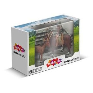 BGA 1013 Kovboj a hříbě BUDDY TOYS