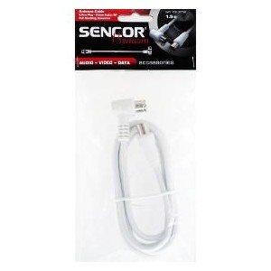 SAV 169-015W ant.koax.kab.M-F 90° SENCOR