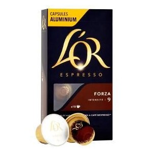 NESPRESSO FORZA KAPSLE 10ks LOR