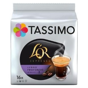 TASSIMO LUNGO PRO.KAPSLE 16ks TASSIMO