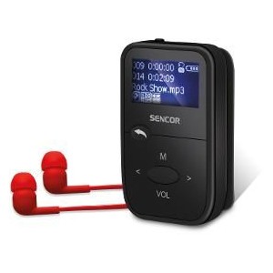 SFP 4408 BK 8GB MP3 PLAYER SENCOR