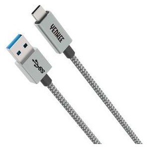 YCU 311 GY kabel USB A 3.1 / C 1m YENKEE