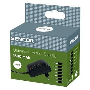 SPS 15 Zdroj Stab. 1500 mA Univ. SENCOR