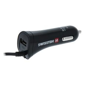 CL AUTONA. USB-C A USB 24A POW. SWISSTEN