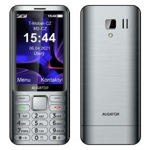 D950 Dual sim stříbrný ALIGATOR