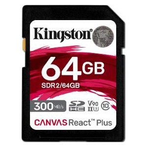 MicroSDXC SDR2/64GB UHS-II V90 KINGSTON