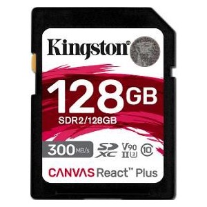 MicroSDXC SDR2/128GB UHS-II V90 KINGSTON
