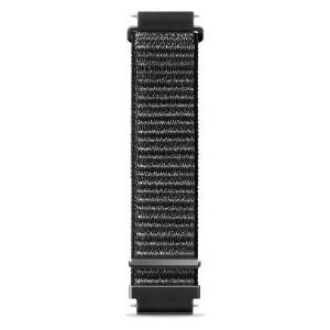 Řemínek nylonový 20mm černý ALIGATOR