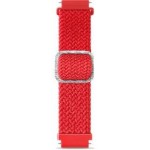 Řemínek textilní 22mm červený ALIGATOR