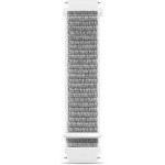 Řemínek nylonový 22mm bílý ALIGATOR