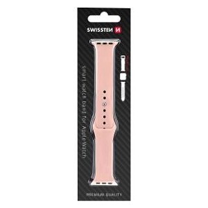 BAND APP.W.SILIKON.38-40mm PINK SWISSTEN