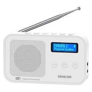 SRD 7200 W DAB+/FM SENCOR