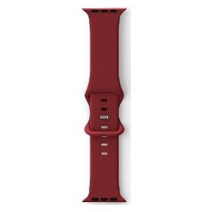 SIL. BAND APPLE WATCH38/40/41mm Rd EPICO
