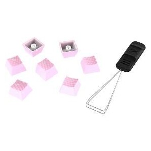Rubber Keycaps - Pink (US Layout) HYPERX