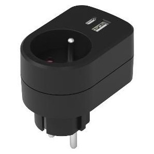 RPC 70 BK Zás. s 2xUSB, 5V/2100mA RETLUX