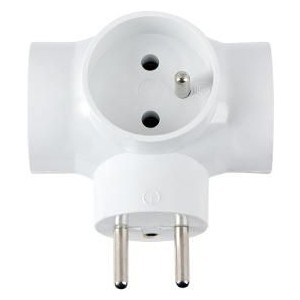 RPC 63 rozbočka 3x 16A/250V bílá RETLUX