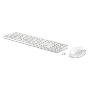 650 Wireless Keyboard + Mouse White HP