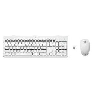 230 Wireless Mouse Keyboard White HP