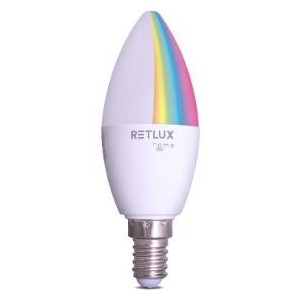 RSH 100 C37 E14 žár. 4,5W RGB CCT RETLUX