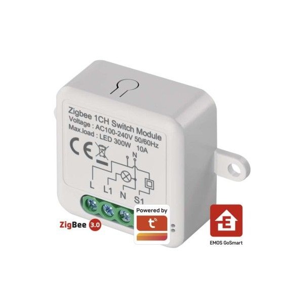 GoSmart modul spínací IP-2101SZ, ZigBee, 1-kanálový