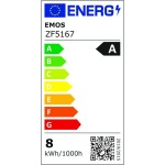 LED žárovka Filament A60 A CLASS / E27 / 7,2 W (100 W) / 1521 lm / teplá bílá