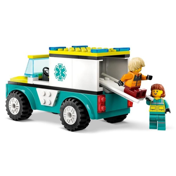 Sanitka a snowboardista 60403 LEGO