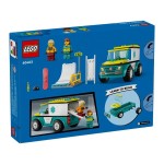 Sanitka a snowboardista 60403 LEGO